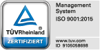 TUEV Rheinland ISO9001:2015